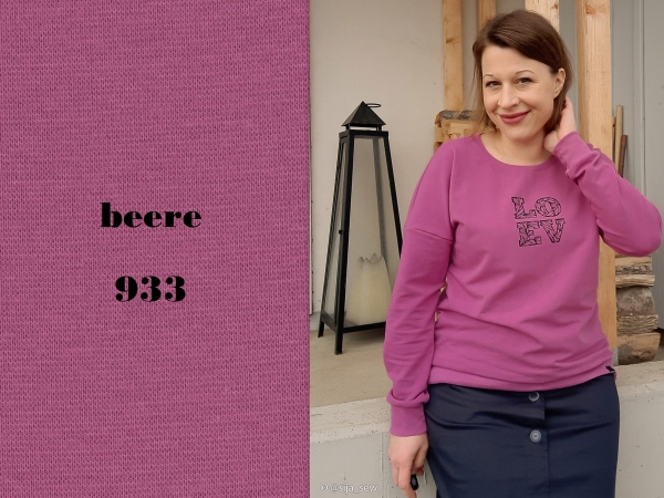 Sweat Uni - Eike - beere - 933